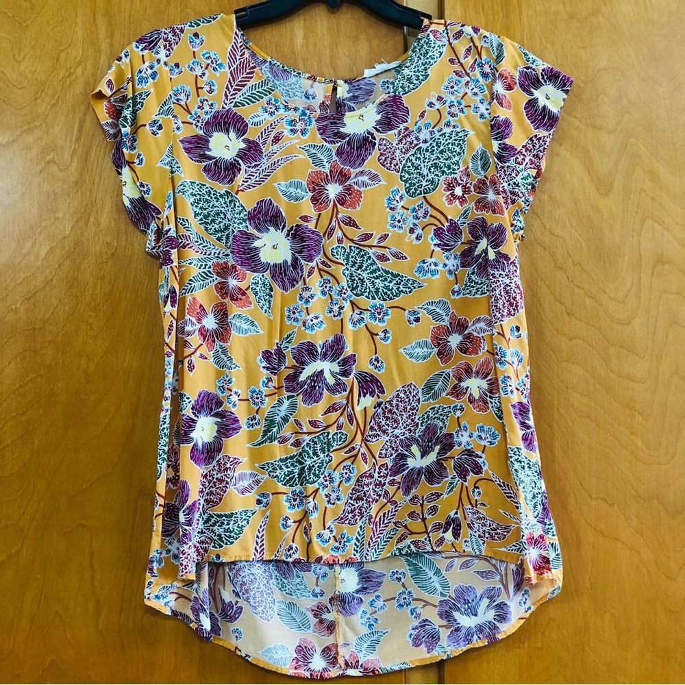 Floral Print Women's Top